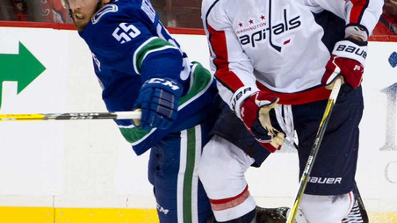Baertschi leads Canucks past Capitals for 4th straight win (Oct 26, 2017)