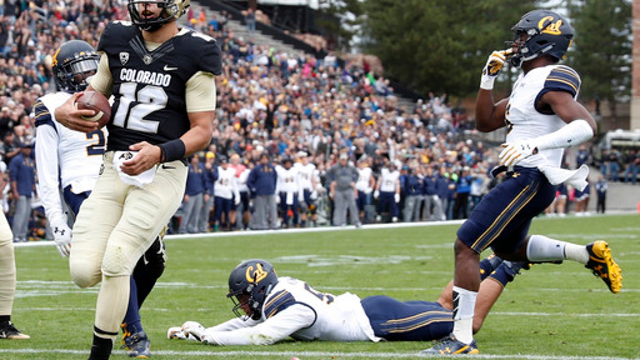 Montez returns in big way, leads Buffs past Bears 44-28 (Oct 28, 2017)