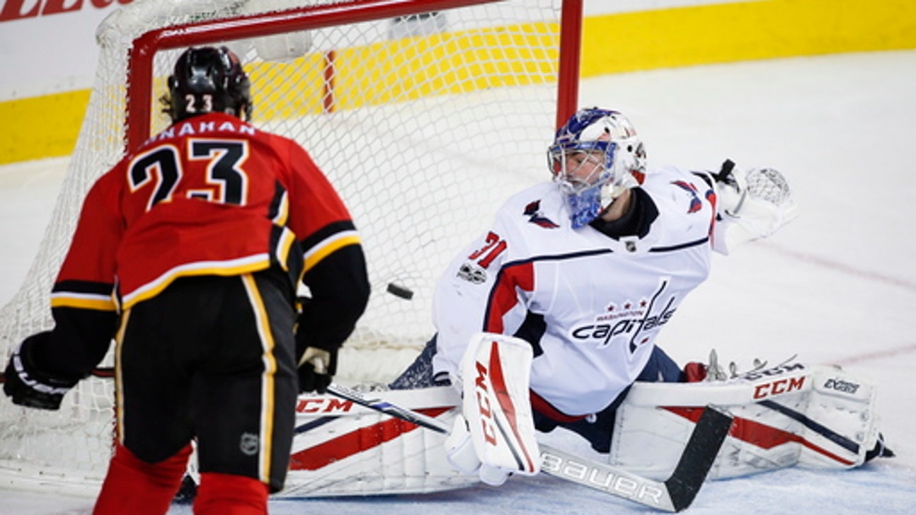 Monahan scores winner in 3rd period, Flames edge Caps 2-1 (Oct 29, 2017)
