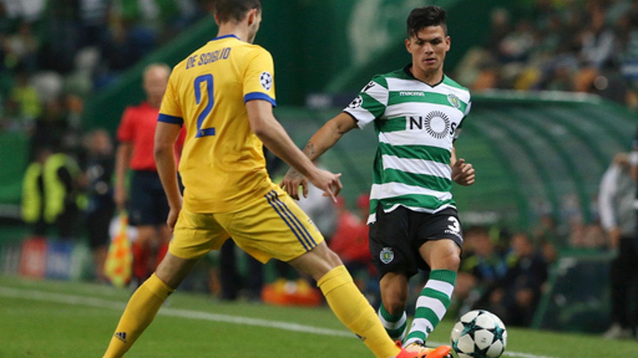 Higuain scores late as Juventus draws with Sporting Lisbon