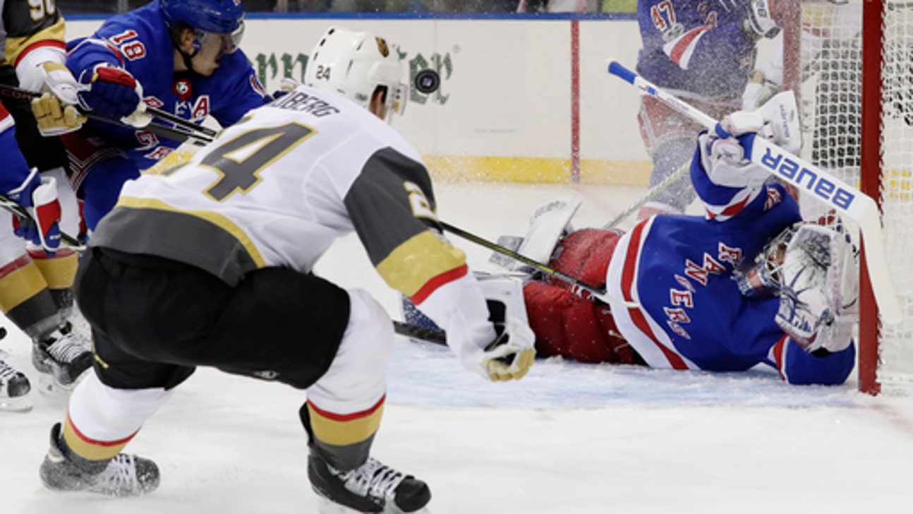 Zibanejad rallies Rangers to 6-4 win over Golden Knights
