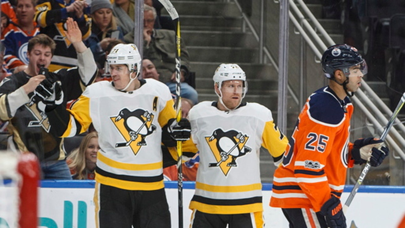Malkin's goal in 3rd lifts Penguins past Oilers, 3-2 (Nov 01, 2017)