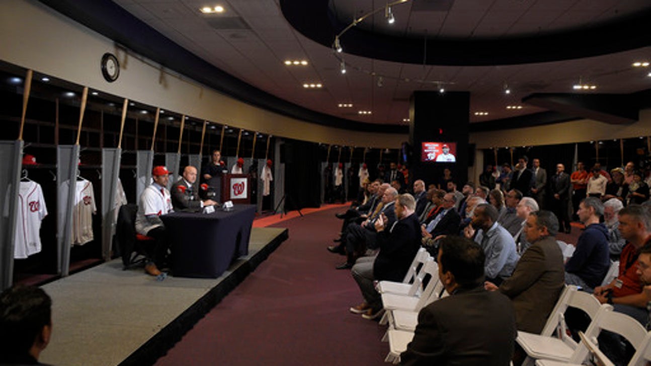 Nats manager Martinez: 'We're here to win the World Series'