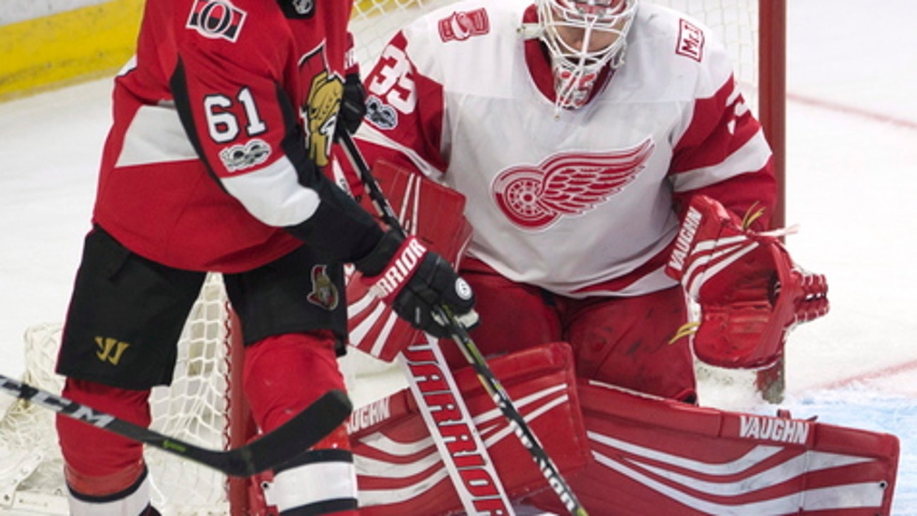 Mark Stone with goal and assist, Senators beat Red Wings 3-1 (Nov 02, 2017)