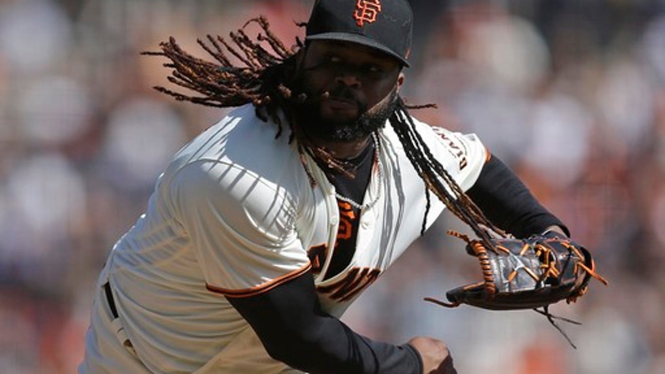 Pitcher Johnny Cueto decides to stay Giants, no opting out