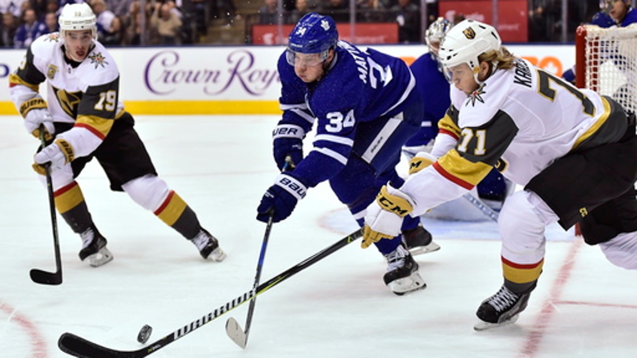 Leafs' Matthews to miss game vs Wild with upper-body injury