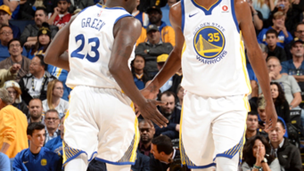 Kevin Durant, Warriors overcome shooting woes to beat Heat (Nov 06, 2017)