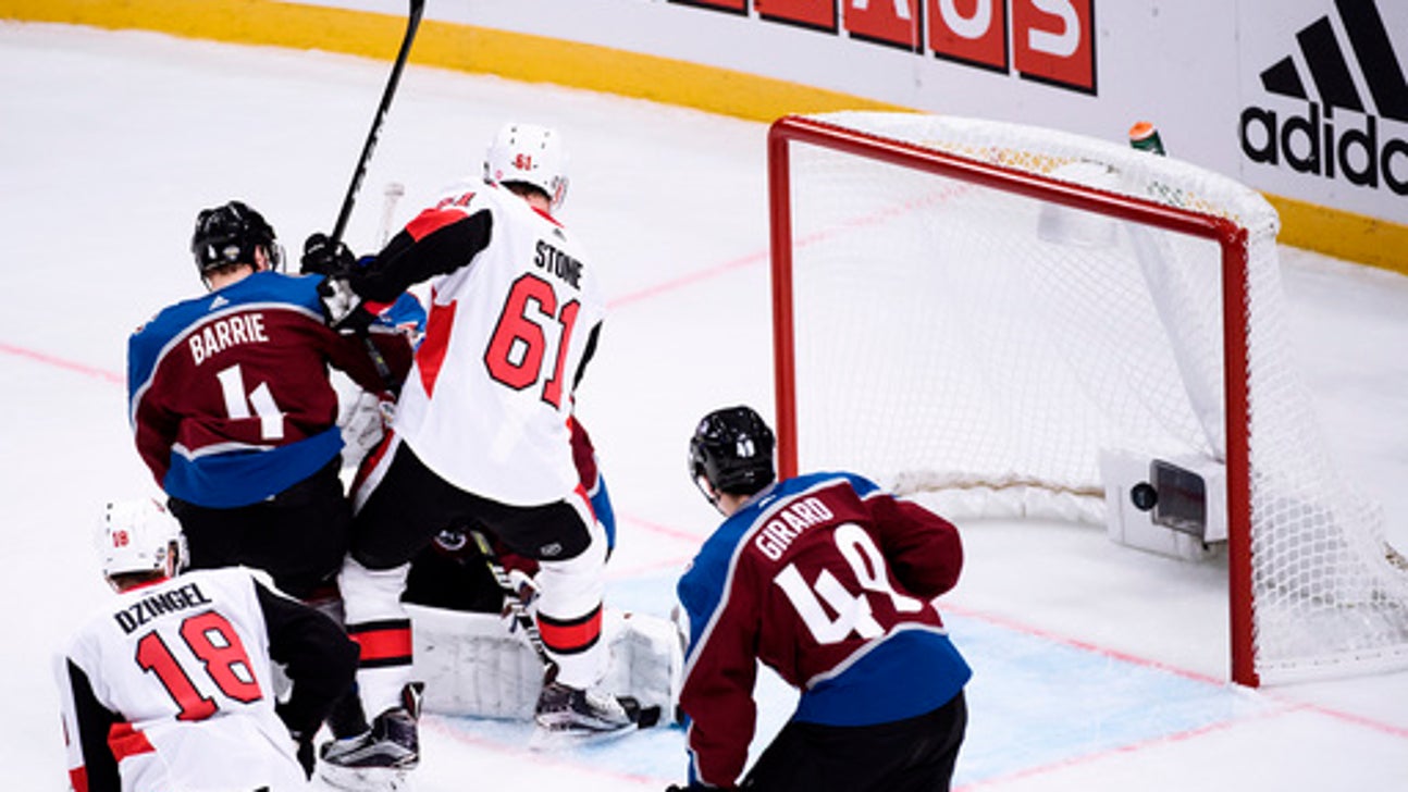 Ottawa downs Colorado 4-3 in OT in Sweden's Stockholm (Nov 10, 2017)