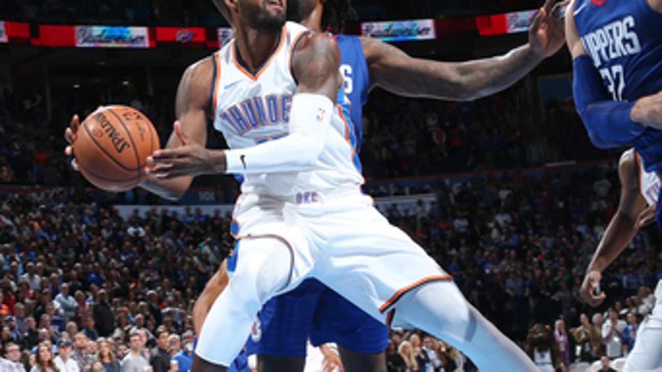 George scores 42, Thunder beat Clippers to snap 4-game skid (Nov 10, 2017)