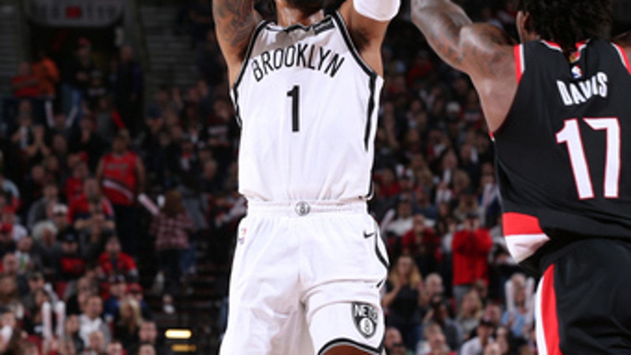 Russell has 21 points, Nets beat Trail Blazers 101-97 (Nov 10, 2017)