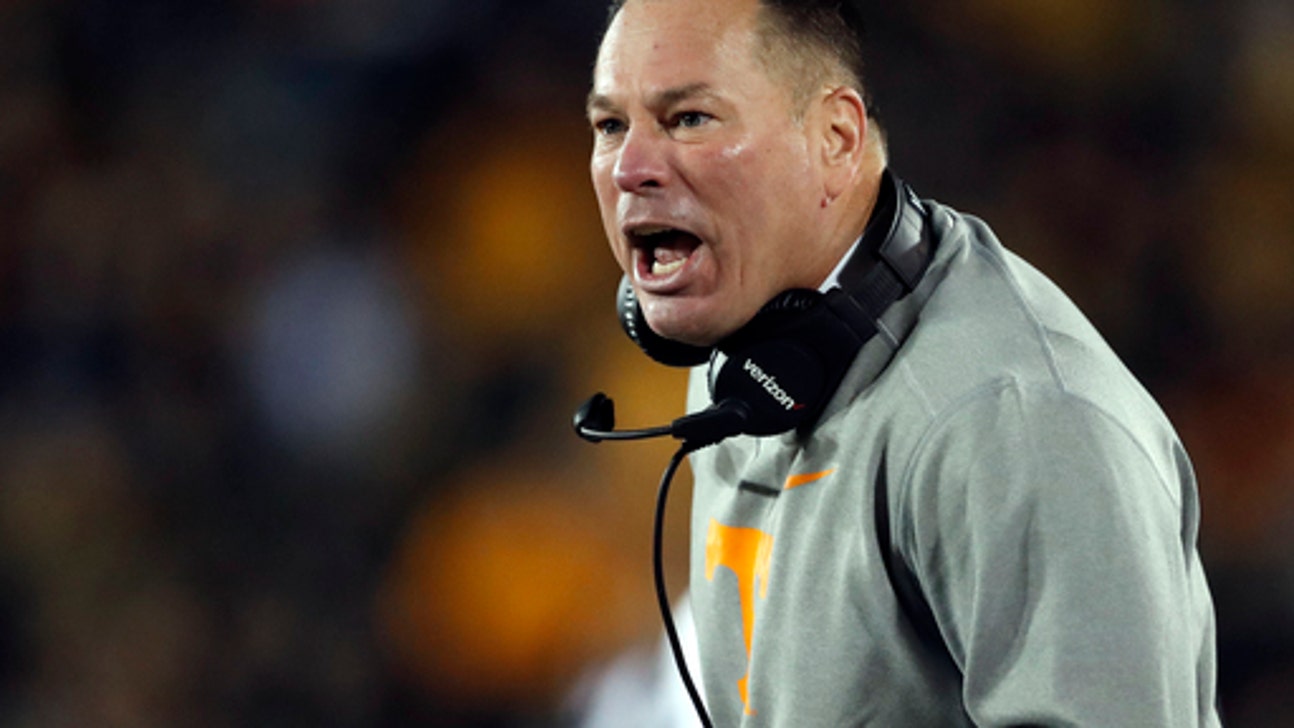 Butch Jones out as Tennessee's football coach