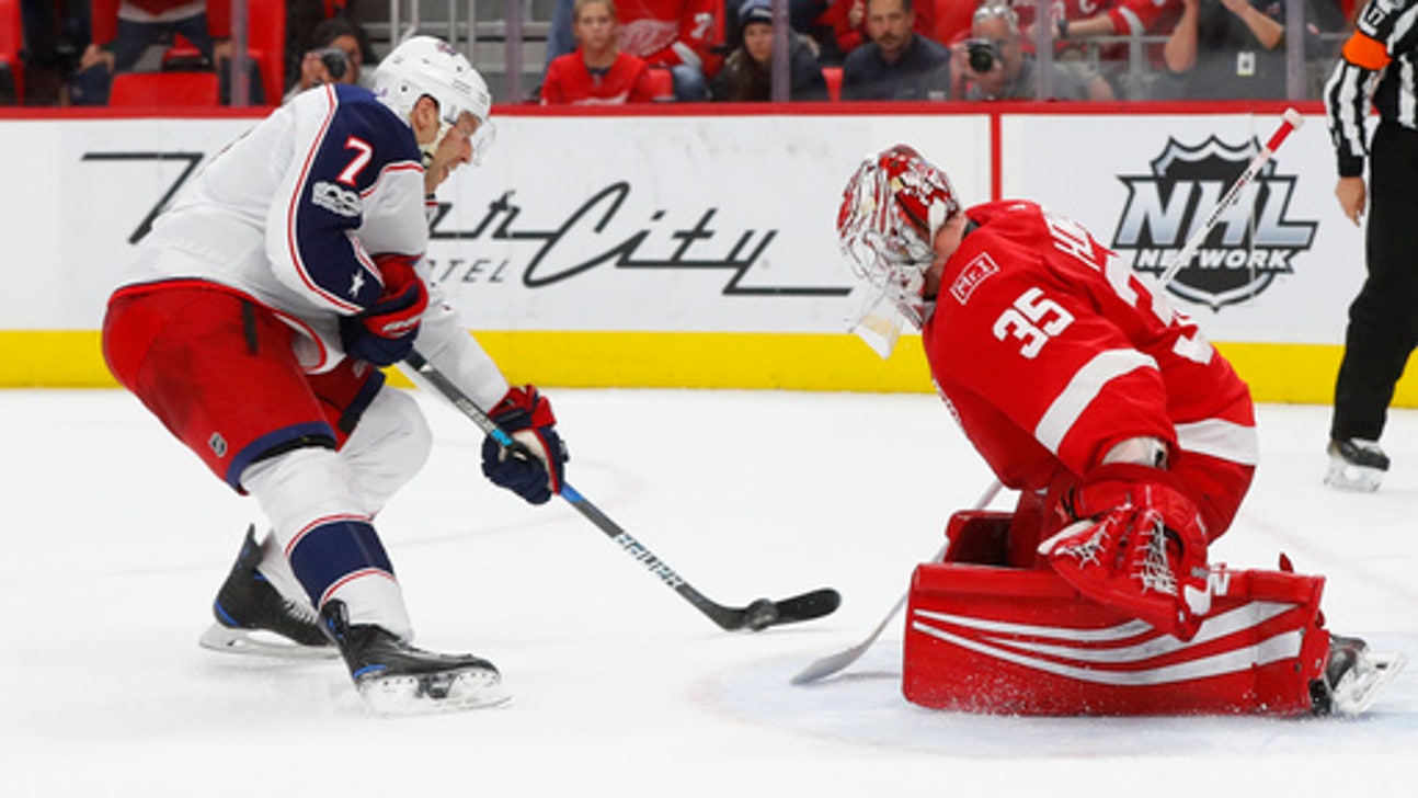 Johnson, Blue Jackets beat Red Wings 2-1 in shootout (Nov 11, 2017)