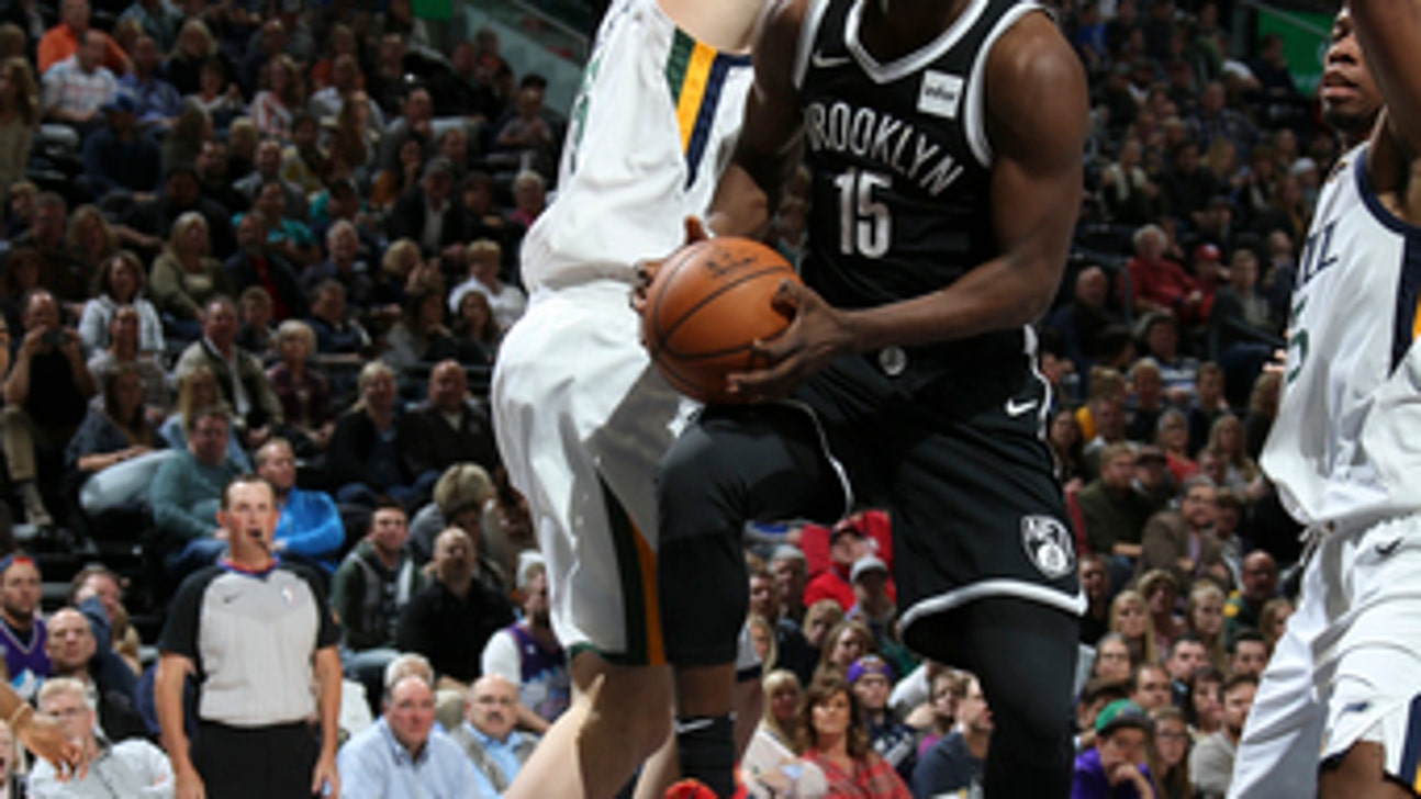Mitchell scores 26 to help Jazz beat Nets 114-106 (Nov 11, 2017)