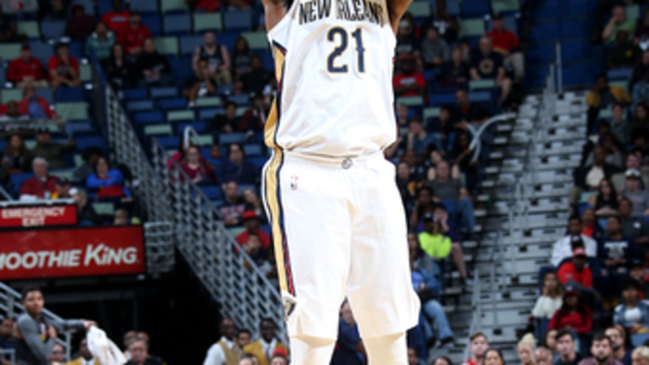 Miller's late 3s rescue Pelicans in 106-105 win over Hawks (Nov 13, 2017)