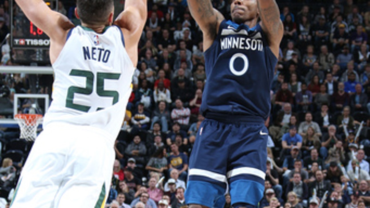 Timberwolves overwhelm Jazz for 109-98 win (Nov 13, 2017)