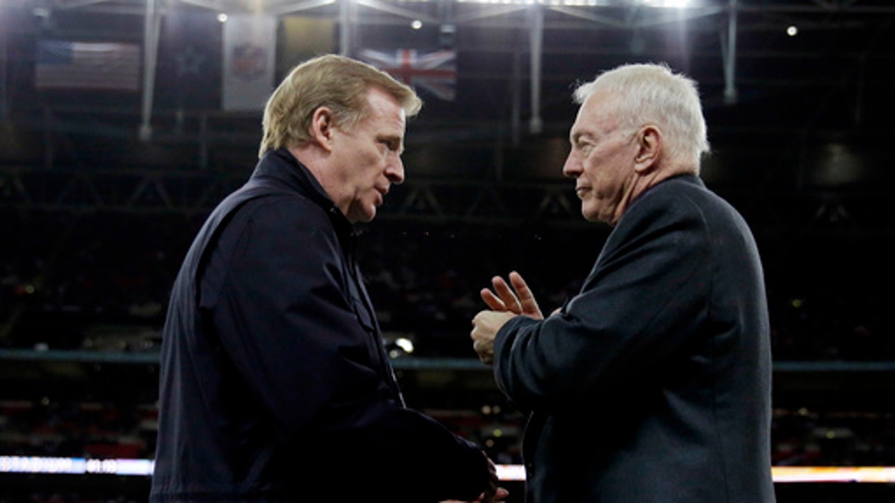 Feud grows between NFL, Cowboys' Jerry Jones over Goodell