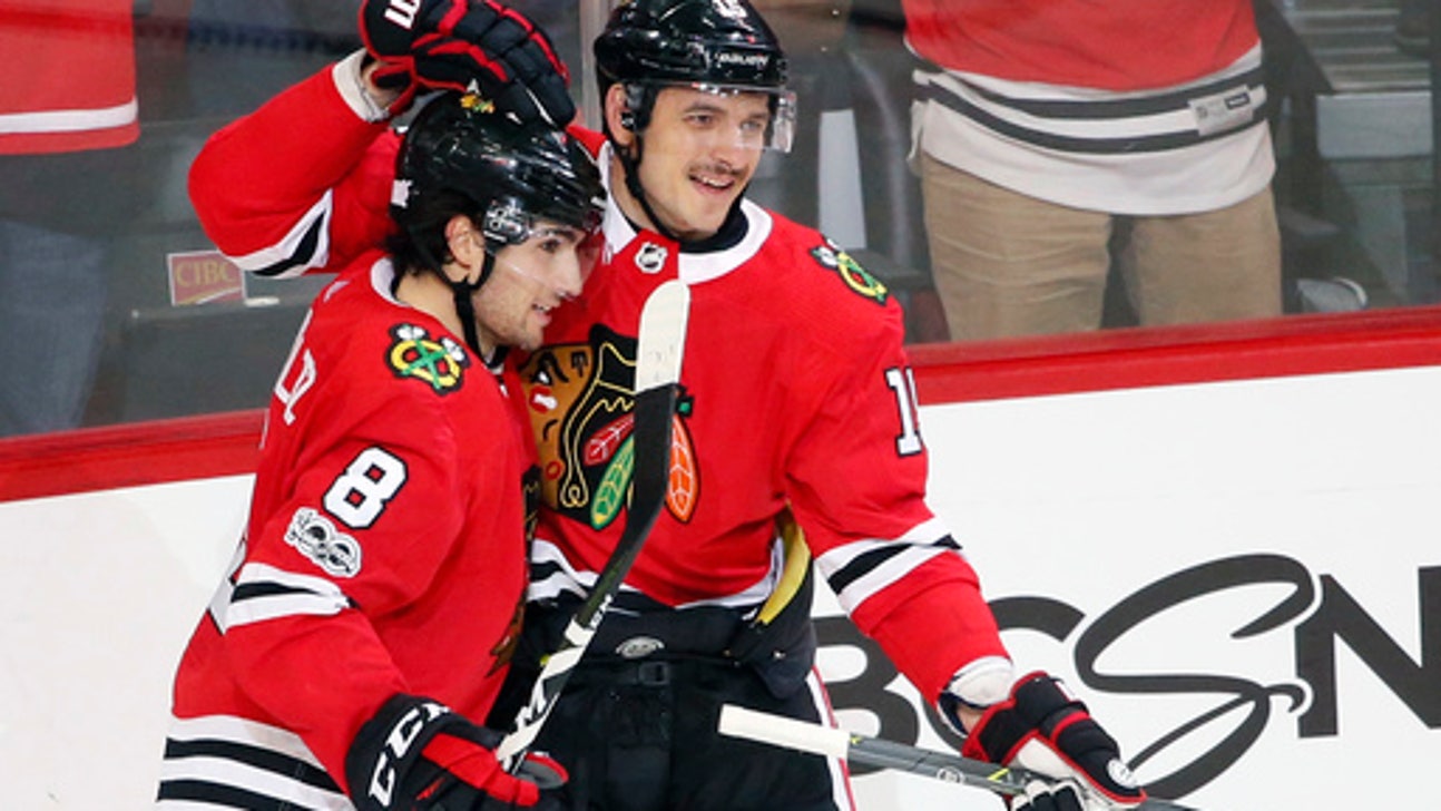 Anisimov has hat trick, Blackhawks beat Rangers 6-3