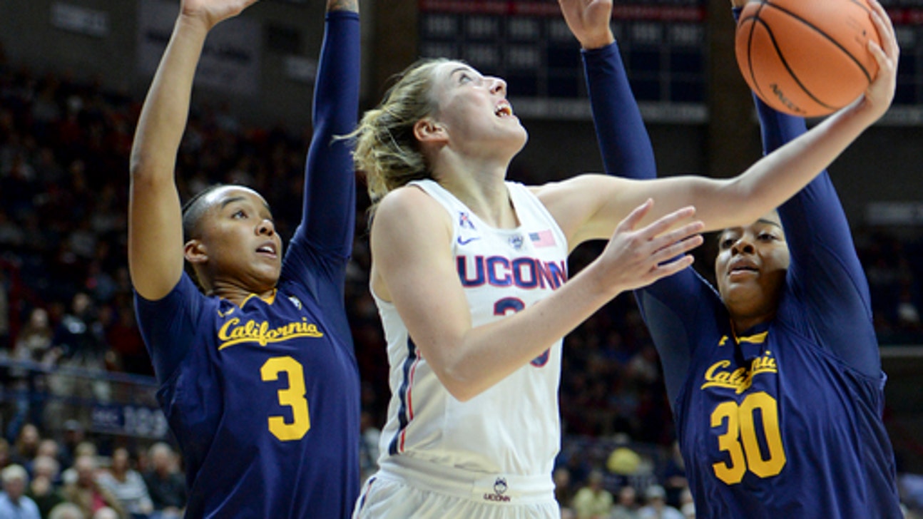 Top-ranked UConn routs No. 20 California 82-47 (Nov 17, 2017)