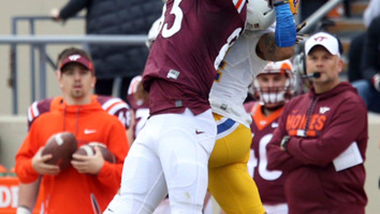 Late goal-line stand lifts Virginia Tech past Pitt 20-14 (Nov 18, 2017)
