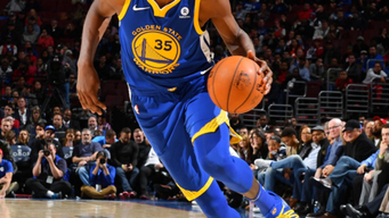 Durant (ankle sprain) to miss Warriors' game at Brooklyn