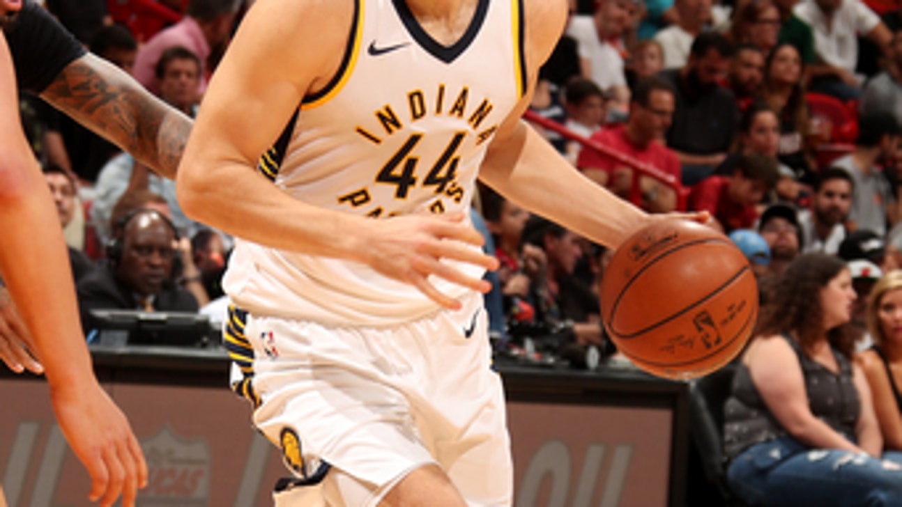 Pacers run away after halftime, beat Heat 120-95 (Nov 19, 2017)