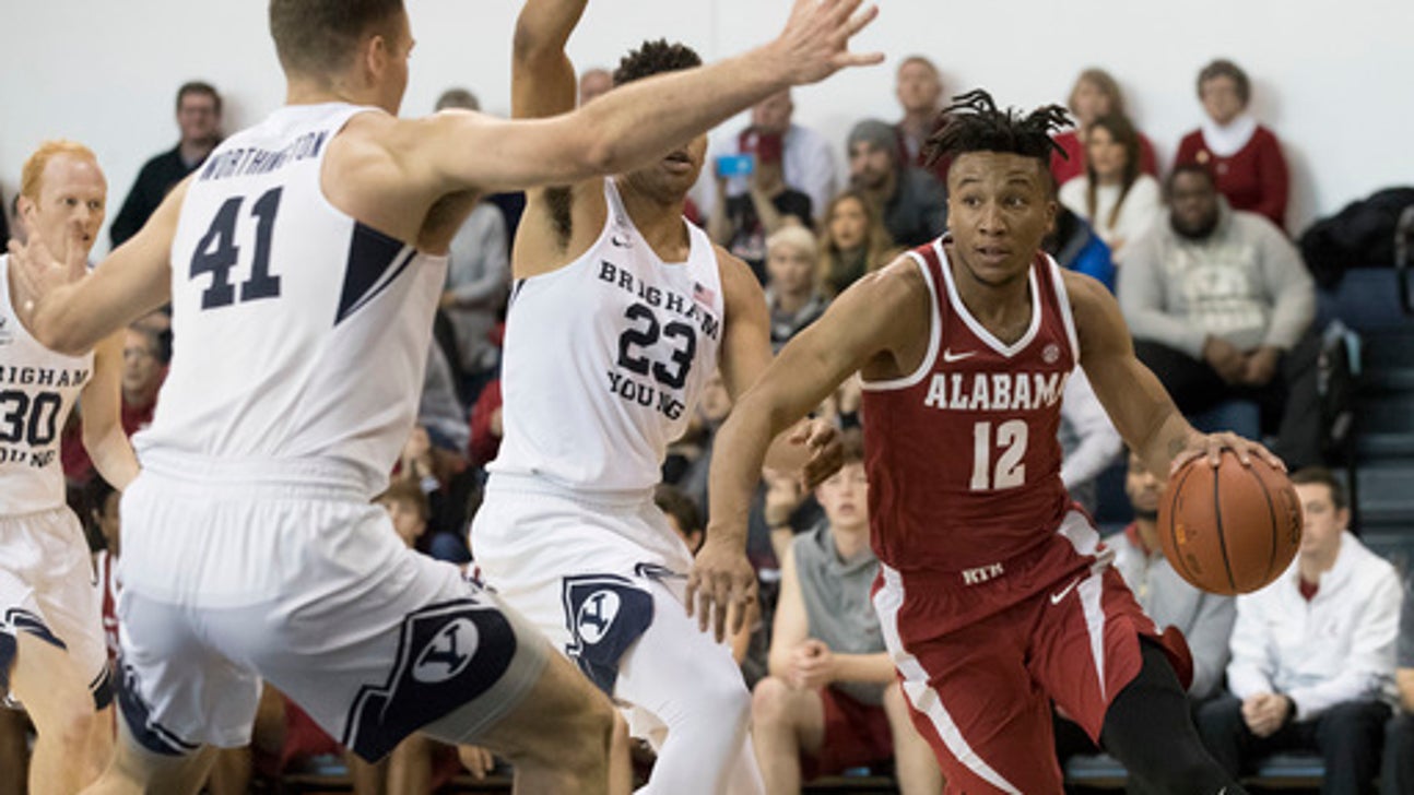 No. 25 Alabama tops BYU in Barclays Center Classic (Nov 24, 2017)