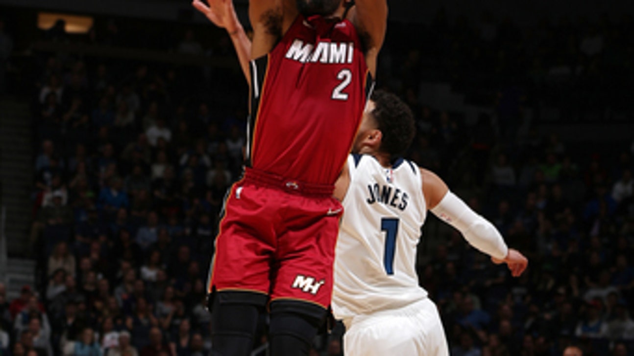 Ellington, Dragic lead Heat's 3-point attack past Wolves (Nov 24, 2017)