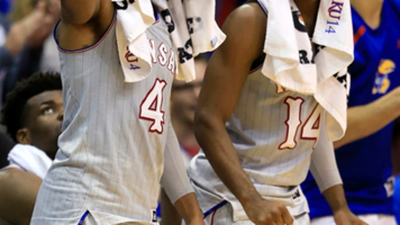 Graham scores 35 as No. 2 Kansas routs Toledo 96-58 (Nov 28, 2017)