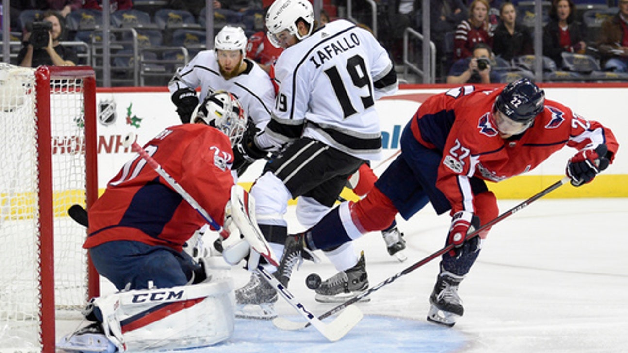 Kings score twice in 9 seconds and beat Capitals 5-2