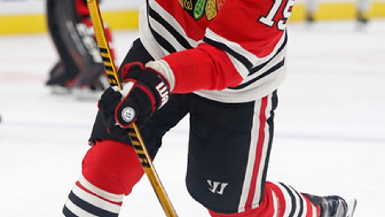 Anisimov strong in front so far this season for Blackhawks