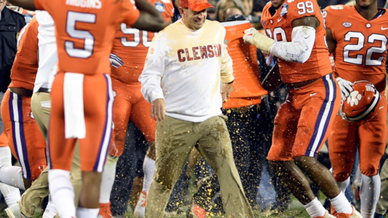 Bryant, No. 1 Clemson pound No. 7 Miami 38-3 for ACC crown (Dec 02, 2017)