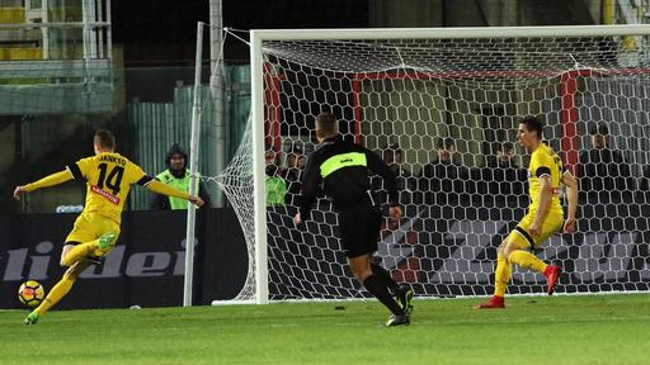 Udinese wins at Crotone 3-0 in Serie A relegation fight