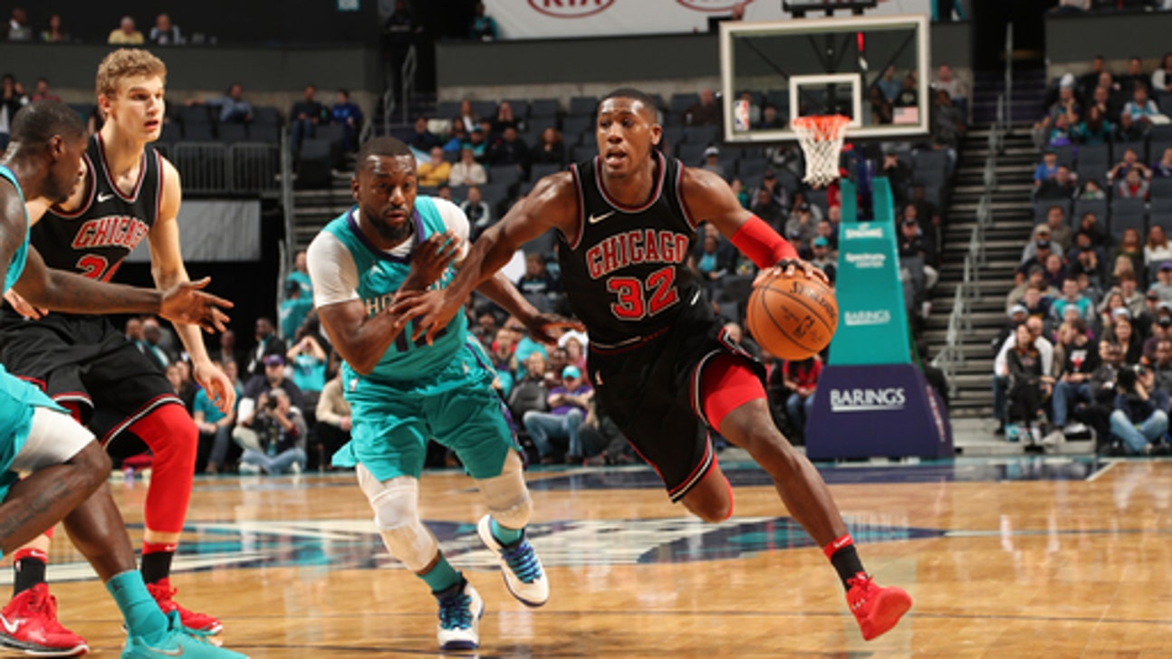 Markkanen scores 24, Bulls end skid with OT win over Hornets (Dec 08, 2017)