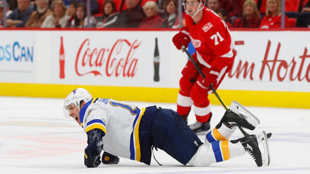 Blues place forward Jaden Schwartz on injured reserve