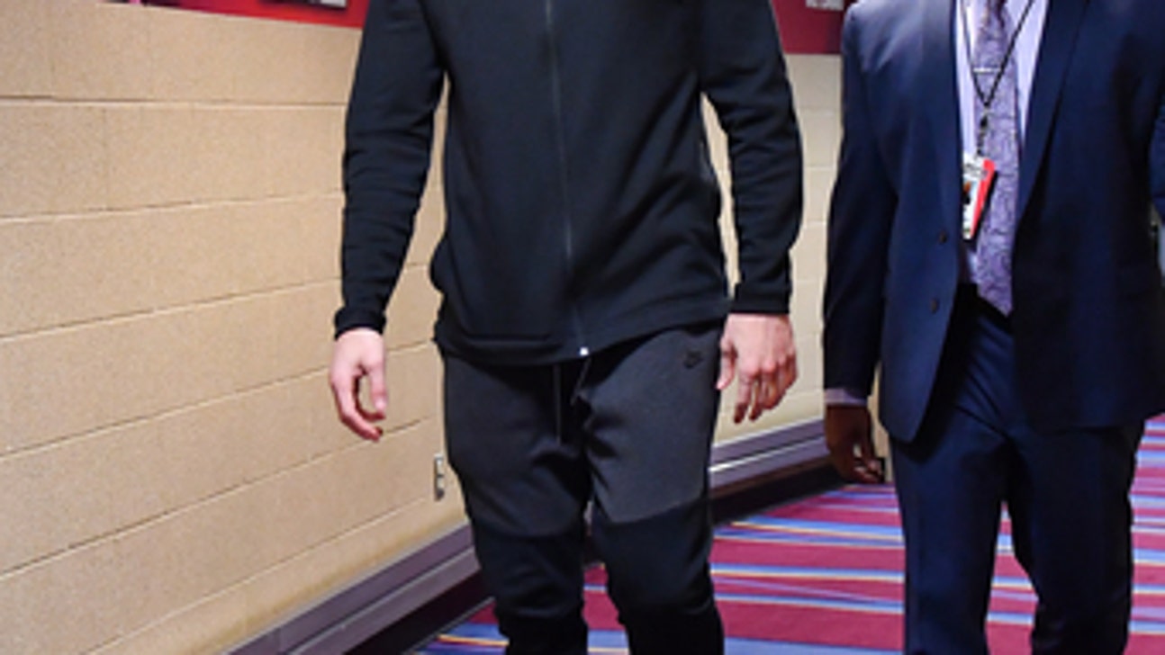 Cavaliers' Love out with sore left hip against Sixers