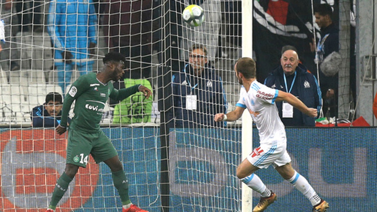 Germain scores twice as Marseille beats Saint-Etienne 3-0