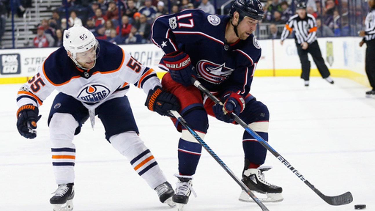 Oilers beat Blue Jackets 7-2 behind McDavid, Brassoit (Dec 12, 2017)