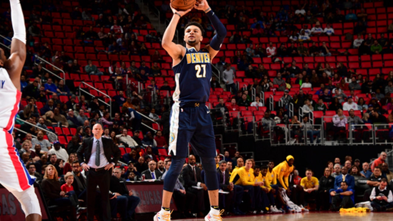 Jamal Murray scores 28, Nuggets rout slumping Pistons (Dec 12, 2017)