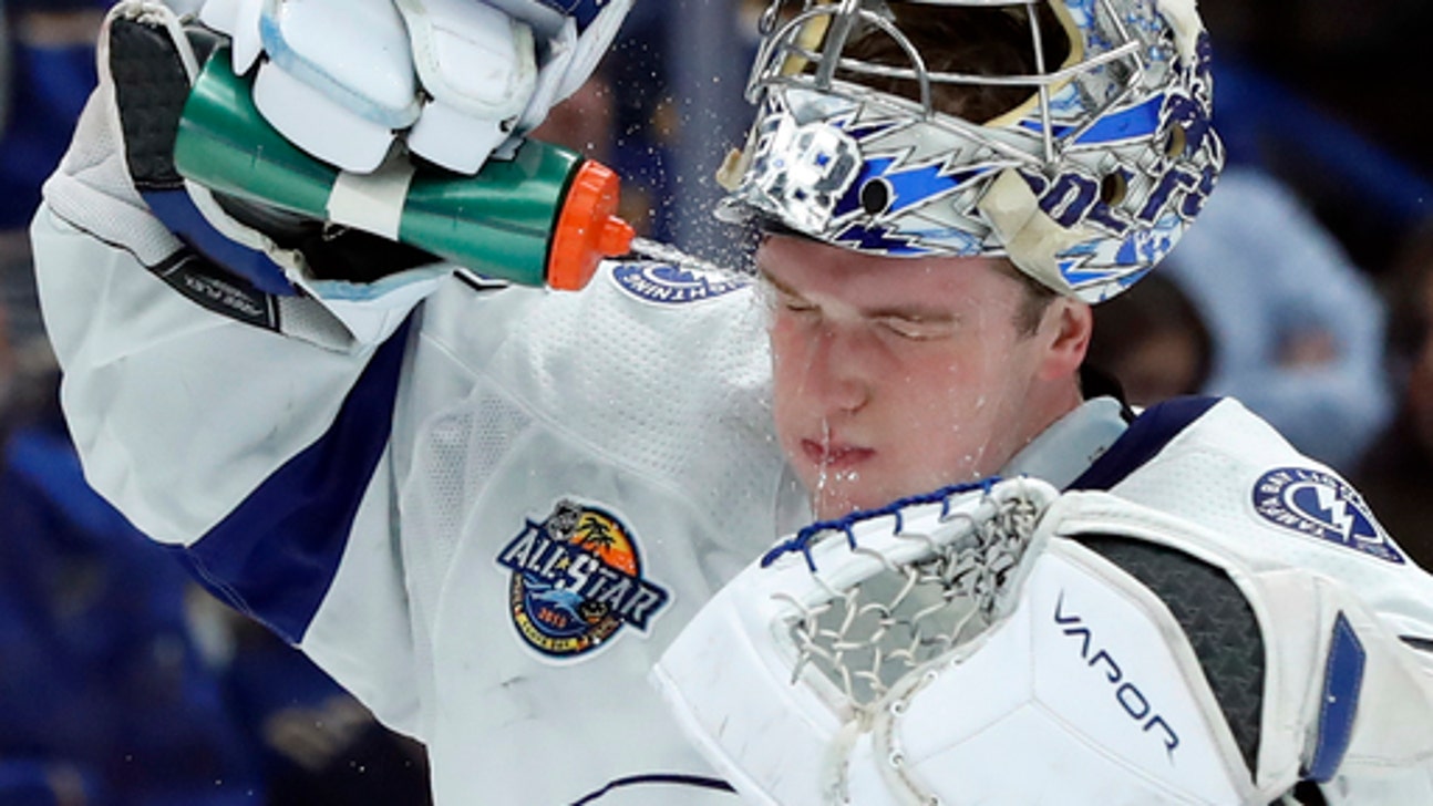 Vasilevskiy, Lightning beat Blues 3-0 (Dec 12, 2017)