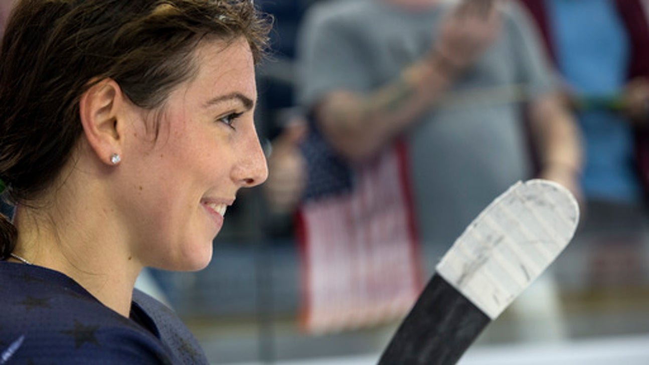 US women's hockey team to play NWHL team in Olympic tune-up
