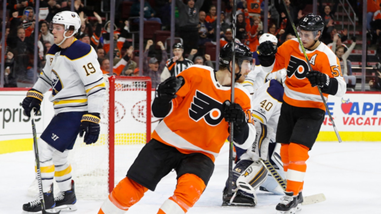 Filppula's goal leads Flyers to 5th straight win (Dec 14, 2017)