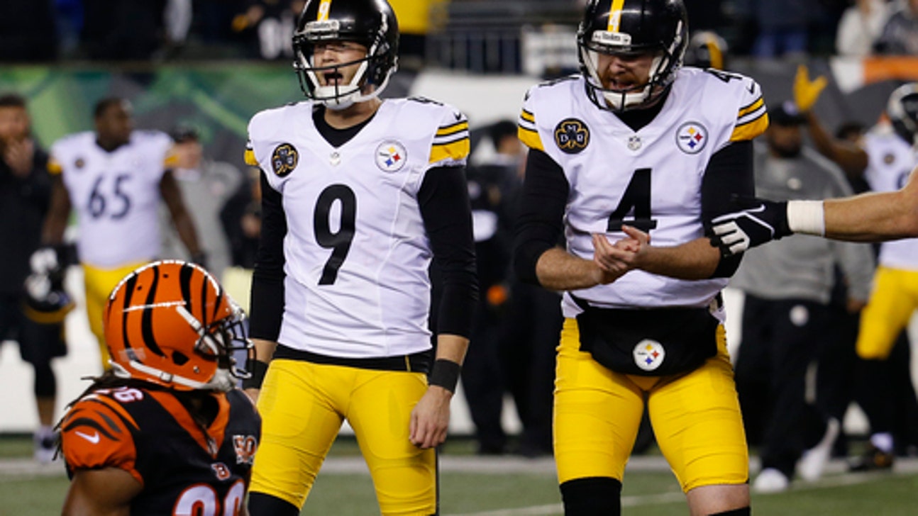 Alive and kicking; Boswell delivering for Steelers