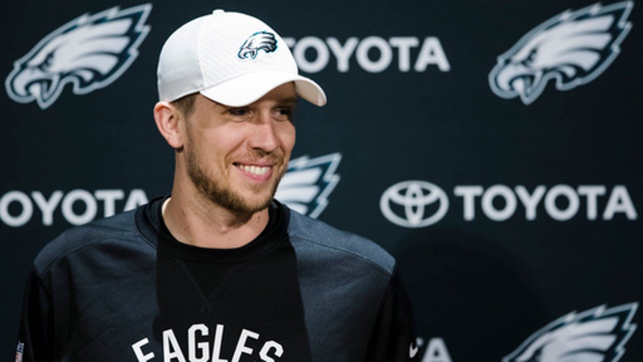 Nick Foles has no illusions about taking Carson Wentz's job