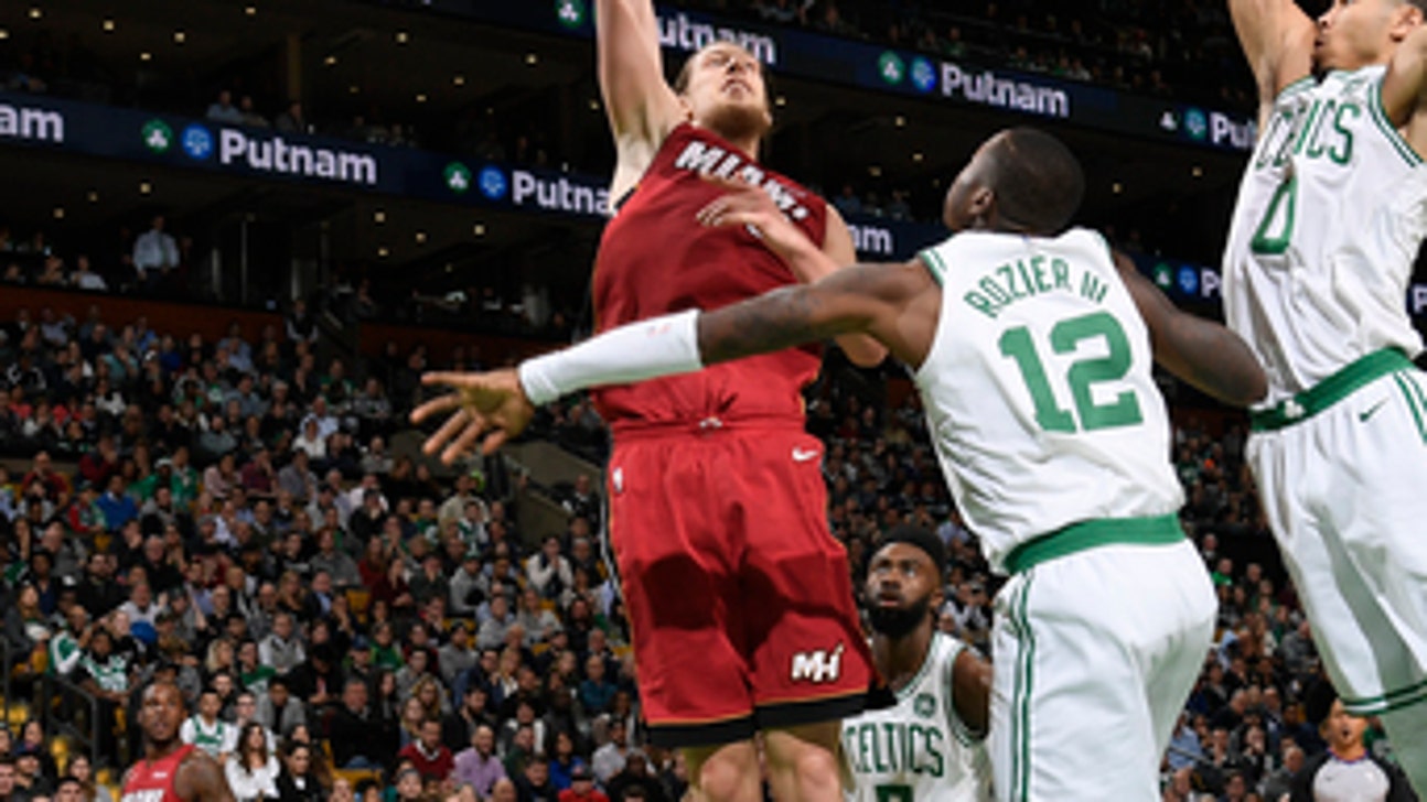 Olynyk scores career-high 32 for Heat in return to Boston (Dec 20, 2017)