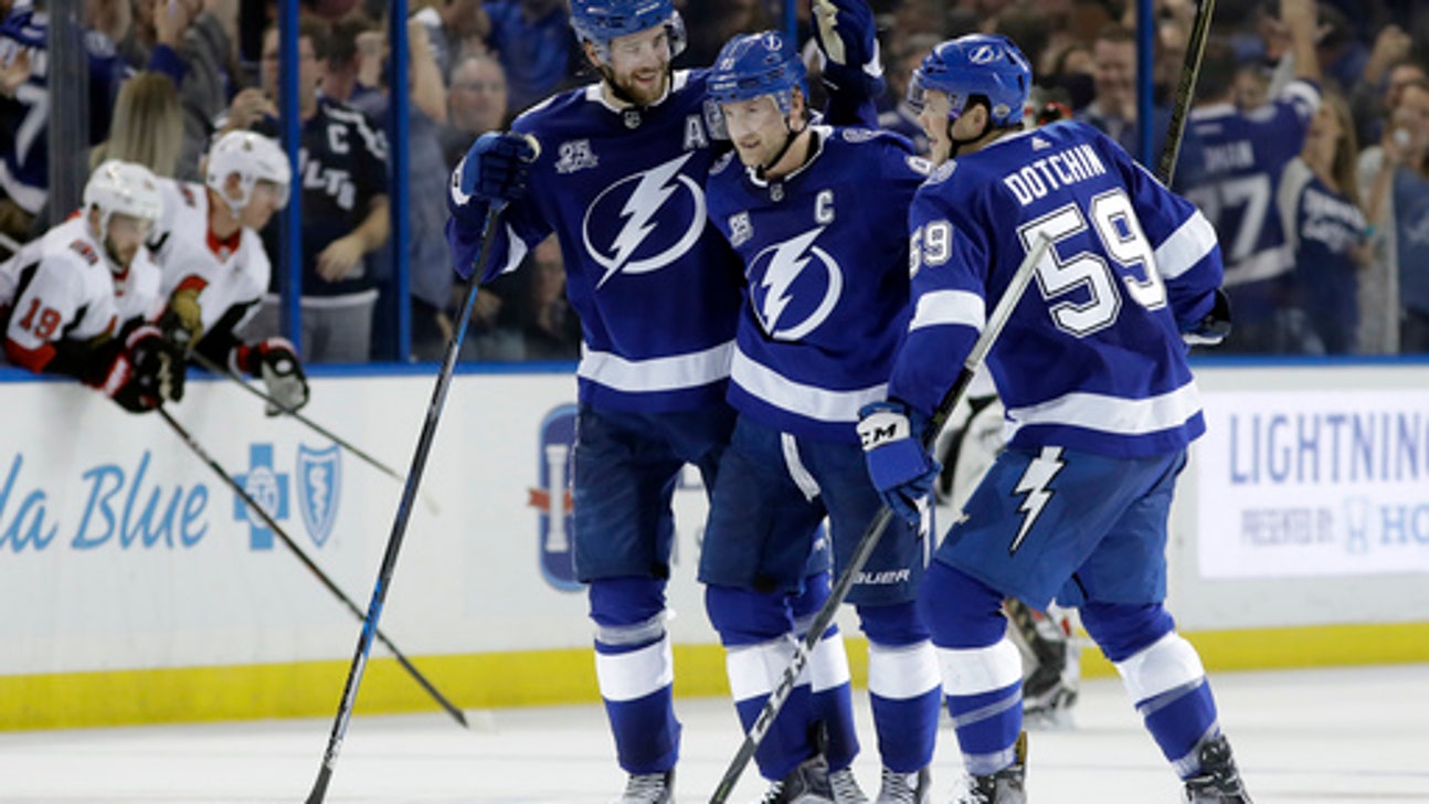Lightning top Senators on shootout goals from Point, Stamkos