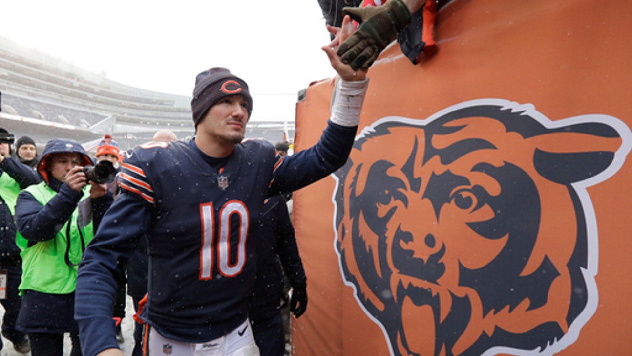 Mitchell Trubisky takes final rookie step against Vikings.