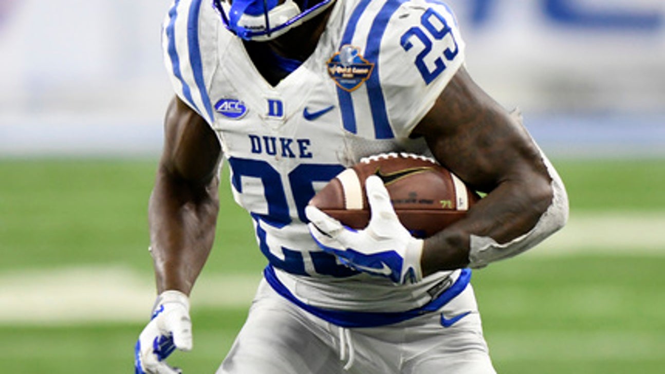 Jones leads Duke over Northern Illinois, 36-14 (Dec 26, 2017)
