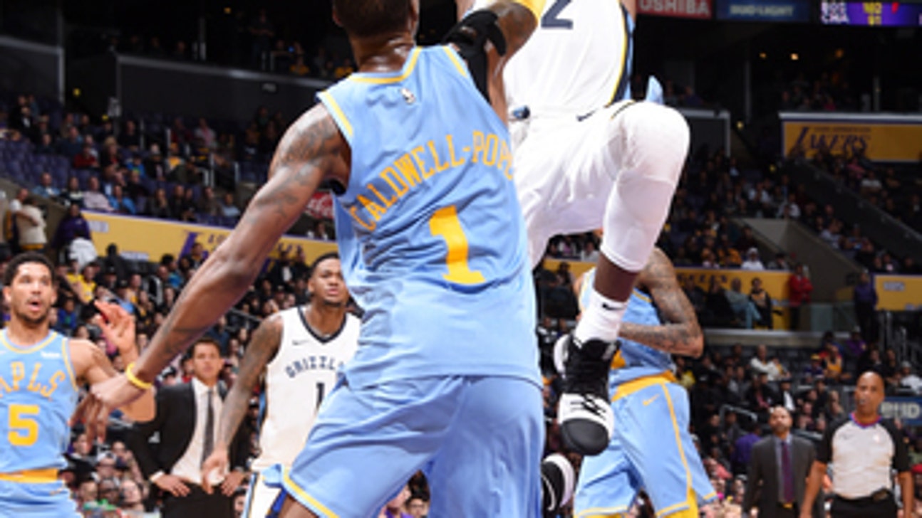 Evans 32 points lead Grizzlies past Lakers, 109-99 (Dec 27, 2017)