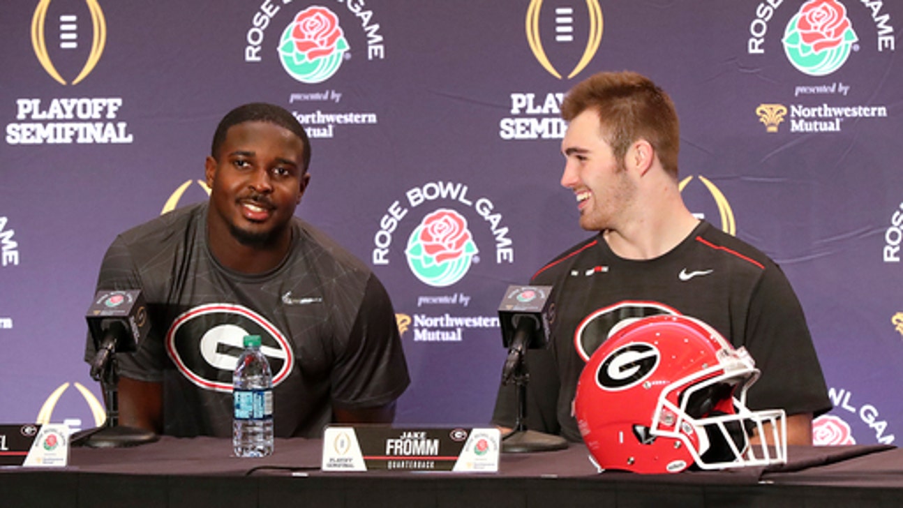 Fabulous freshman Fromm leads Georgia with poise of veteran