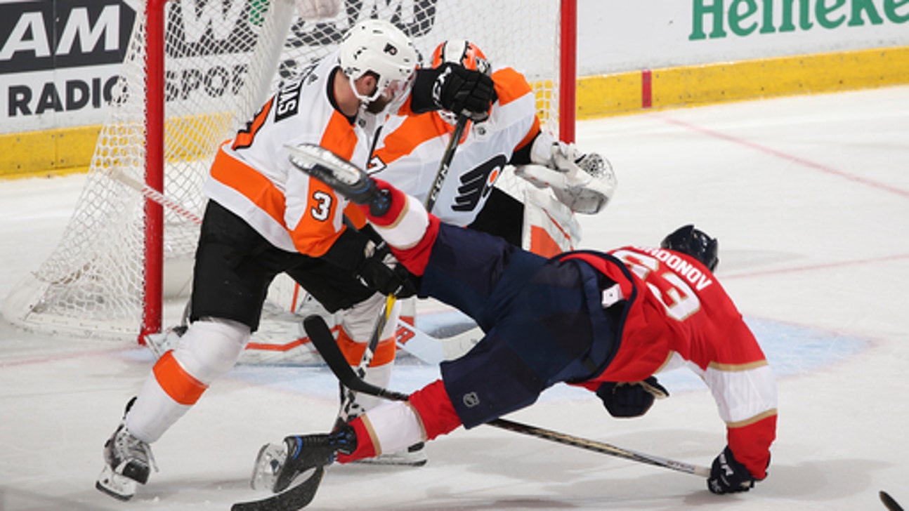 Panthers beat Flyers 3-2 for 4th straight win (Dec 28, 2017)